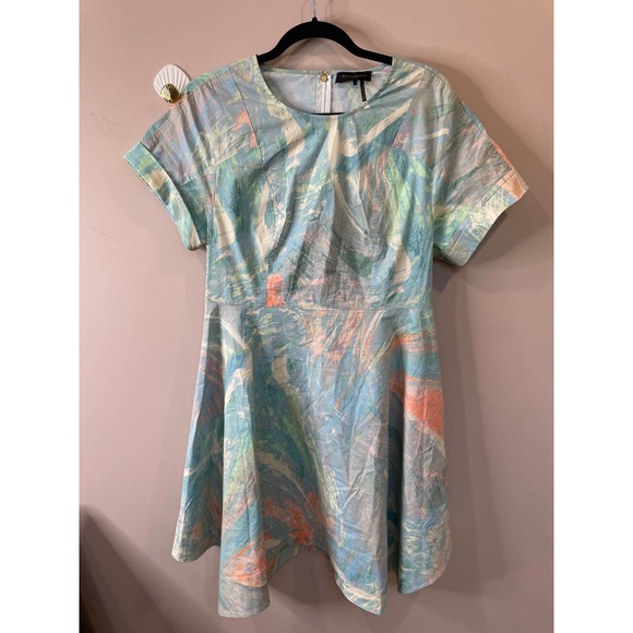 Donna Karan Multicolor Midi Dress - Picture 2 of 11